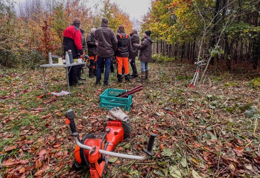 Onderhoud wandelpad Dekkersweg Meene