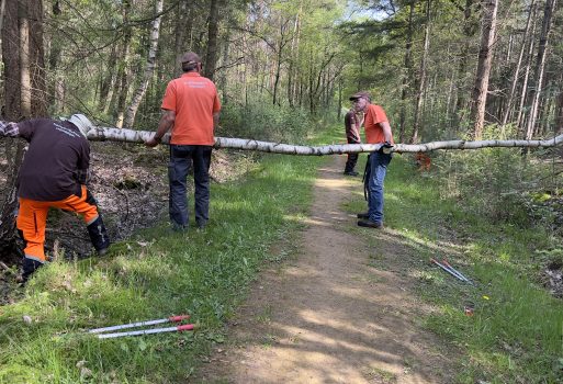 Onderhoud wandelpaden